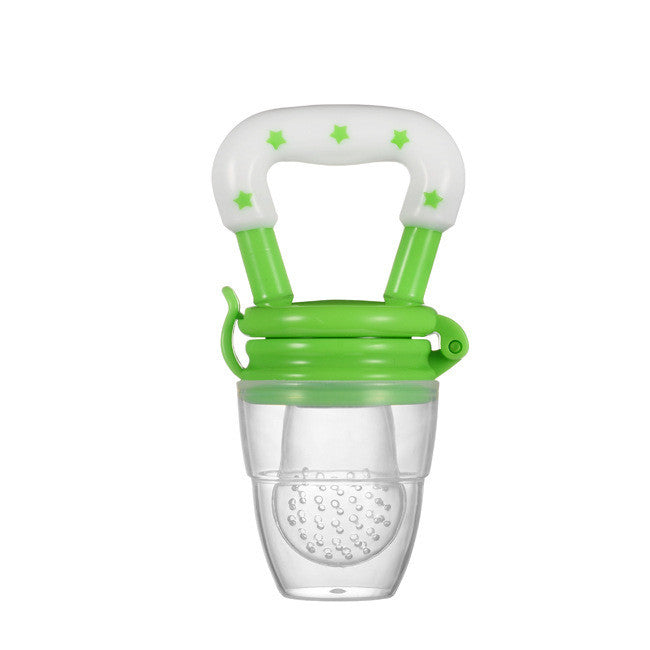 Baby food feeder and teething toy