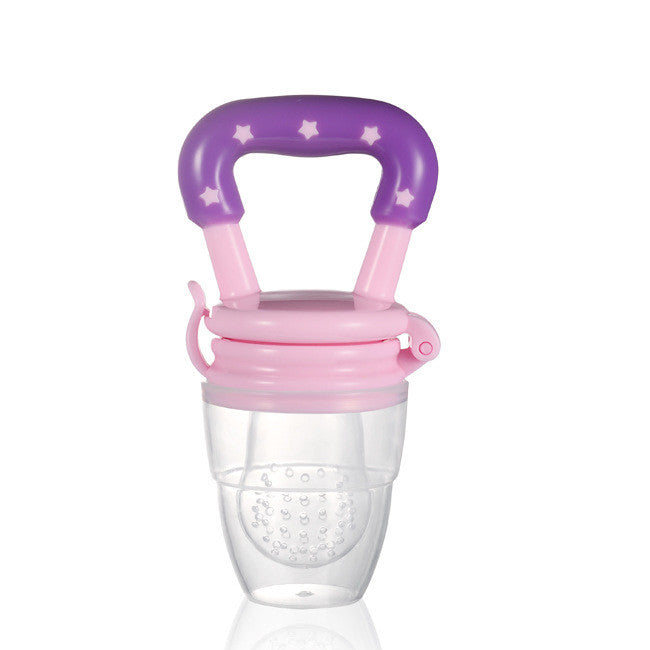 Silicone baby fruit feeder for fresh foods