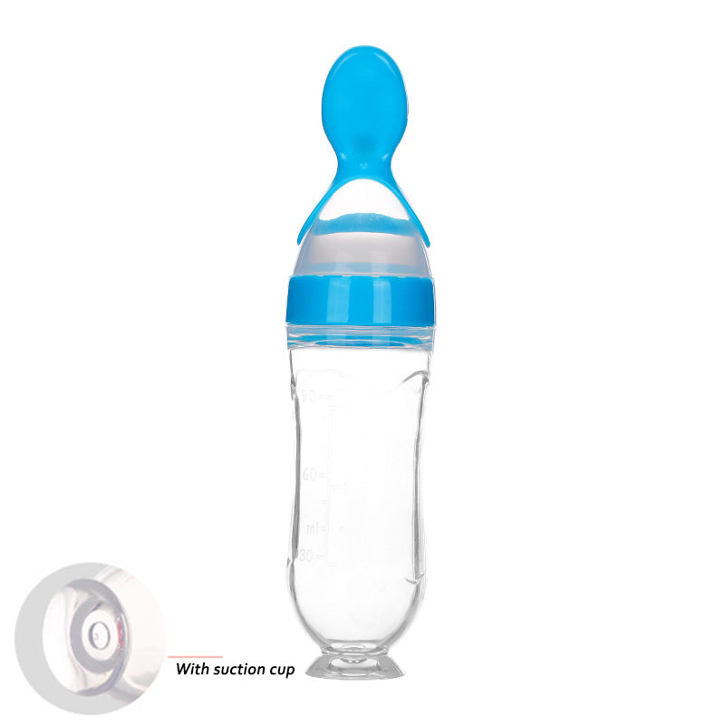 Baby feeding accessory for purees and soft foods