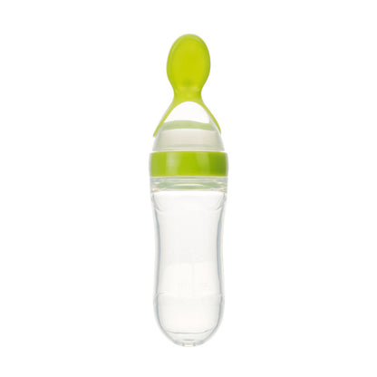 Convenient squeeze feeder for babies and toddlers