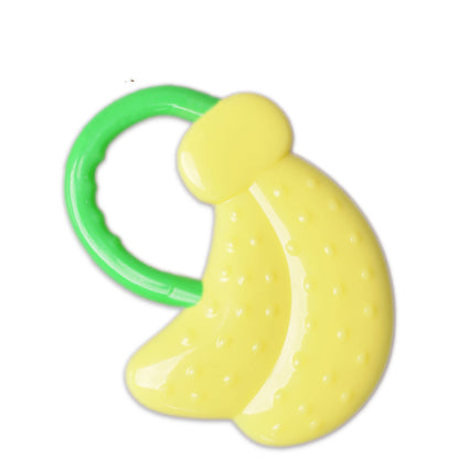Baby fruit teether designed for easy gripping
