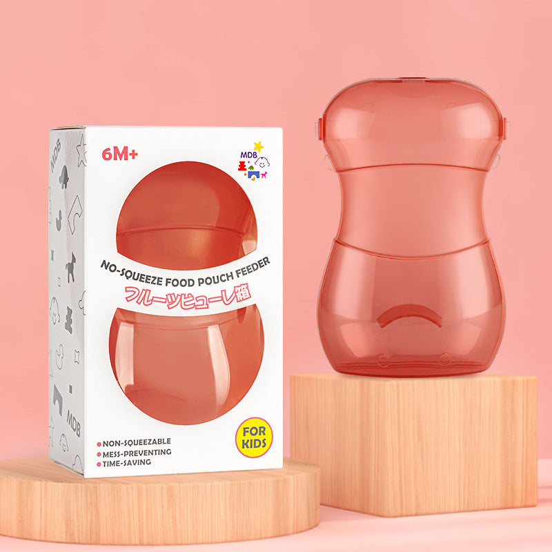 Baby food pouch designed for easy feeding