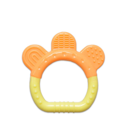 Baby teething toy with fruit-inspired design