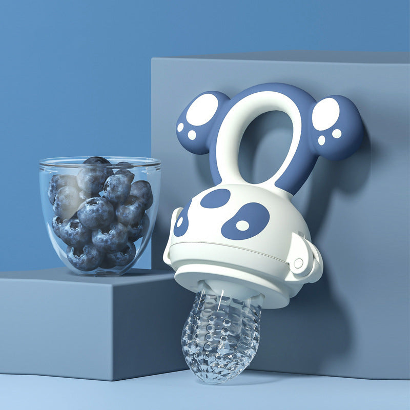 Reusable baby fruit and vegetable feeder