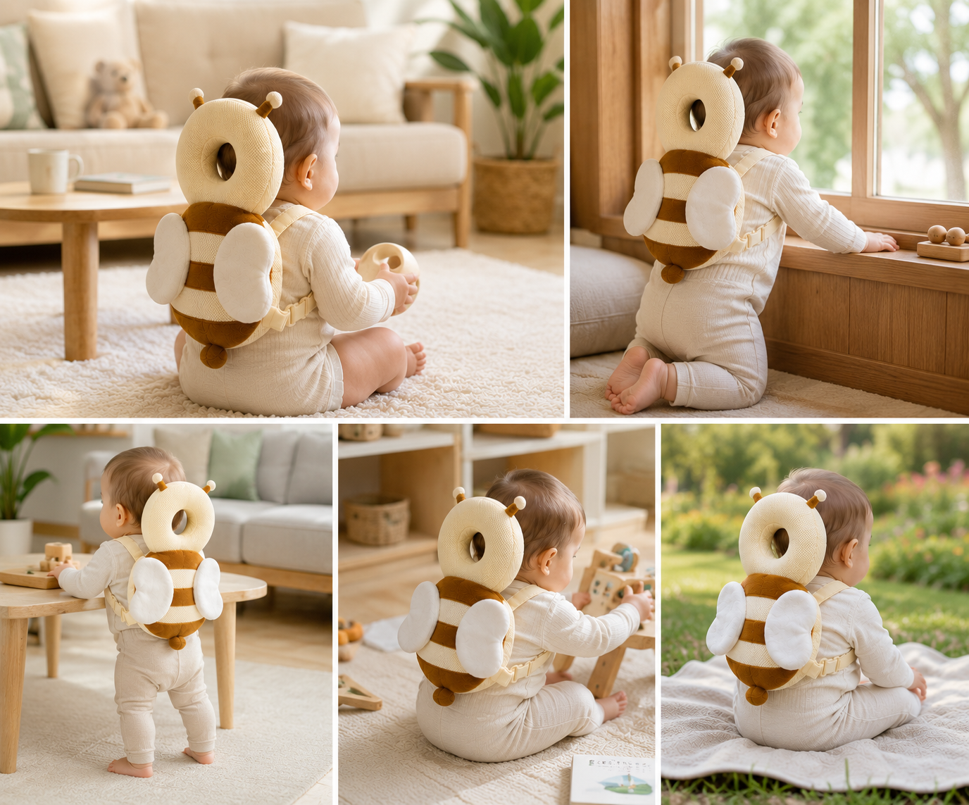 CuddleShield™ Head Protector – Soft &amp;amp; Comfortable Head Cushion