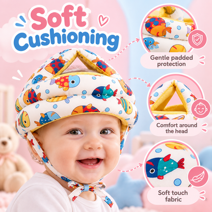 Baby Head Protector & Bib