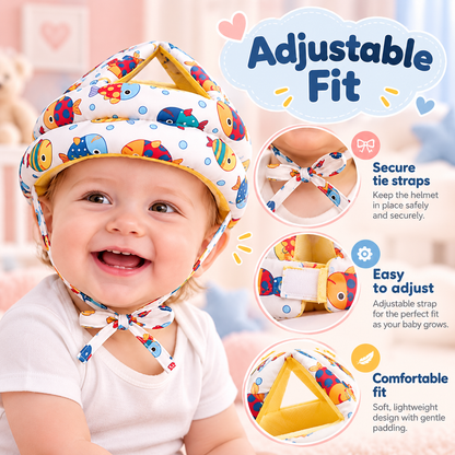 Baby Head Protector & Bib