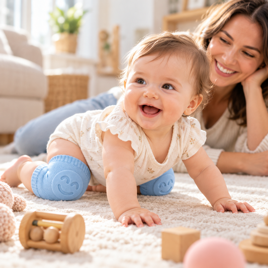 Chaussettes de genou pour bébé rampant