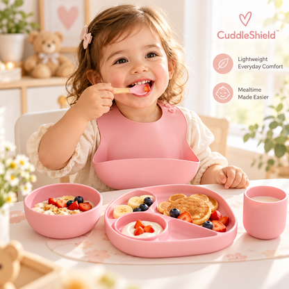 Kids Silicone Feeding Set